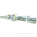 Automatic control bady diaper production line